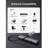 HUB USB 4 en 1 + 1 puerto PD - UGREEN