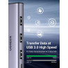 HUB USB 4 en 1 + 1 puerto PD - UGREEN
