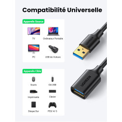 Extensión USB 3.0 5m - Ugreen