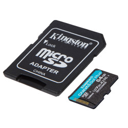 Memoria microSD 64GB Canvas Go! Plus G3- Kingston